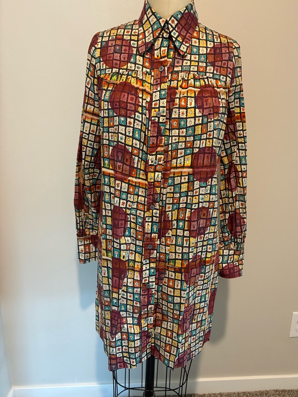 Marc Jacobs printed shirt dress